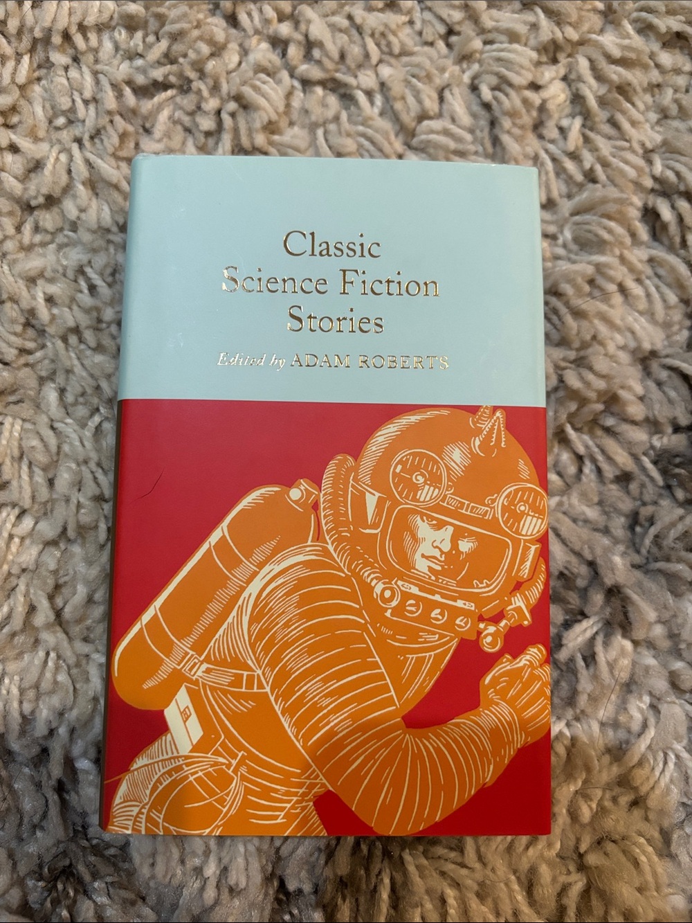 Classic Science Fiction Stories — Red and Light Blue Hardcover